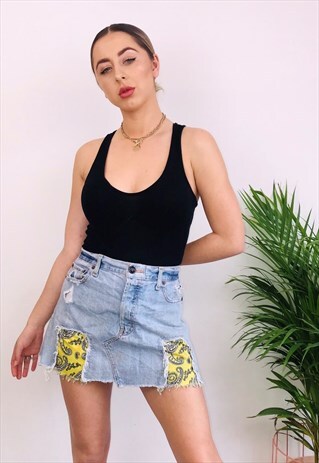 VINTAGE LEVIS REWORKED SKIRT