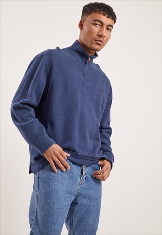 VINTAGE RALPH LAUREN 1/4 ZIP SWEATSHIRT
