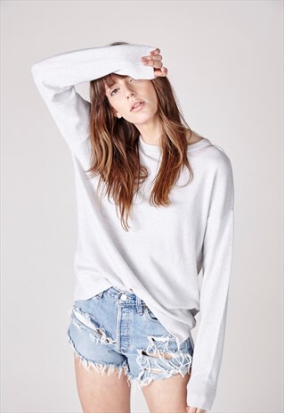 THE SEPT CASHMERE SWEATER GREY