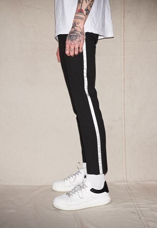 90' HARDCORE STRIPE SUPER SUPREME HYPE UNISEX TROUSERS