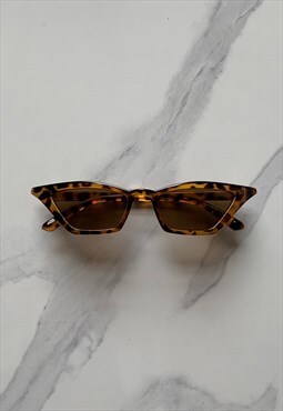 BOO DESIGNED Tortoise Shell Cat Eye Sunglasses
