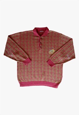 Vintage Sergio Tacchini Golf Club Knitted Shirt