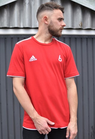 VINTAGE 90'S ADIDAS FOOTBALL TEE