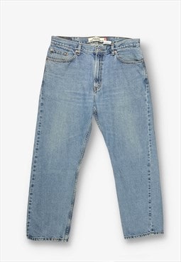 Levi's straight fit jeans mid blue w38 l32 BV20549