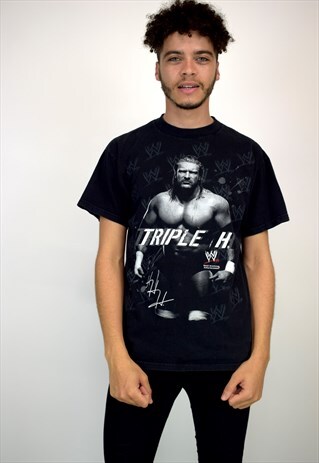 VINTAGE 90'S TRIPLE H WORLD WRESTLING T-SHIRT