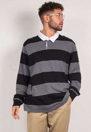 VINTAGE STRIPED RUGBY SHIRT