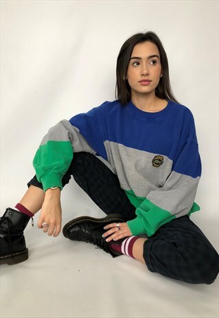 VINTAGE CHEMISE LACOSTE OVERSIZED SWEATSHIRT SWEATER JUMPER