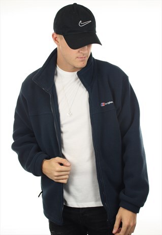 VINTAGE BERGHAUS ZIP UP FLEECE TOP