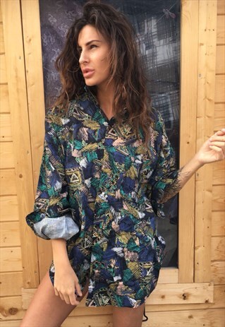 OVERSIZED RETRO 90S 80S VINTAGE UNISEX FESTIVAL SHIRT