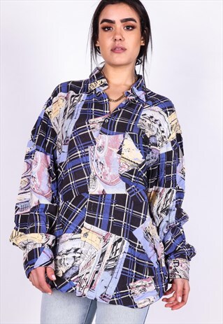 VINTAGE PATTERNED SHIRT S1489