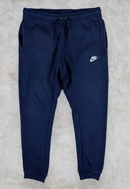 Nike Joggers Sweatpants Blue Cuffed Men's Small