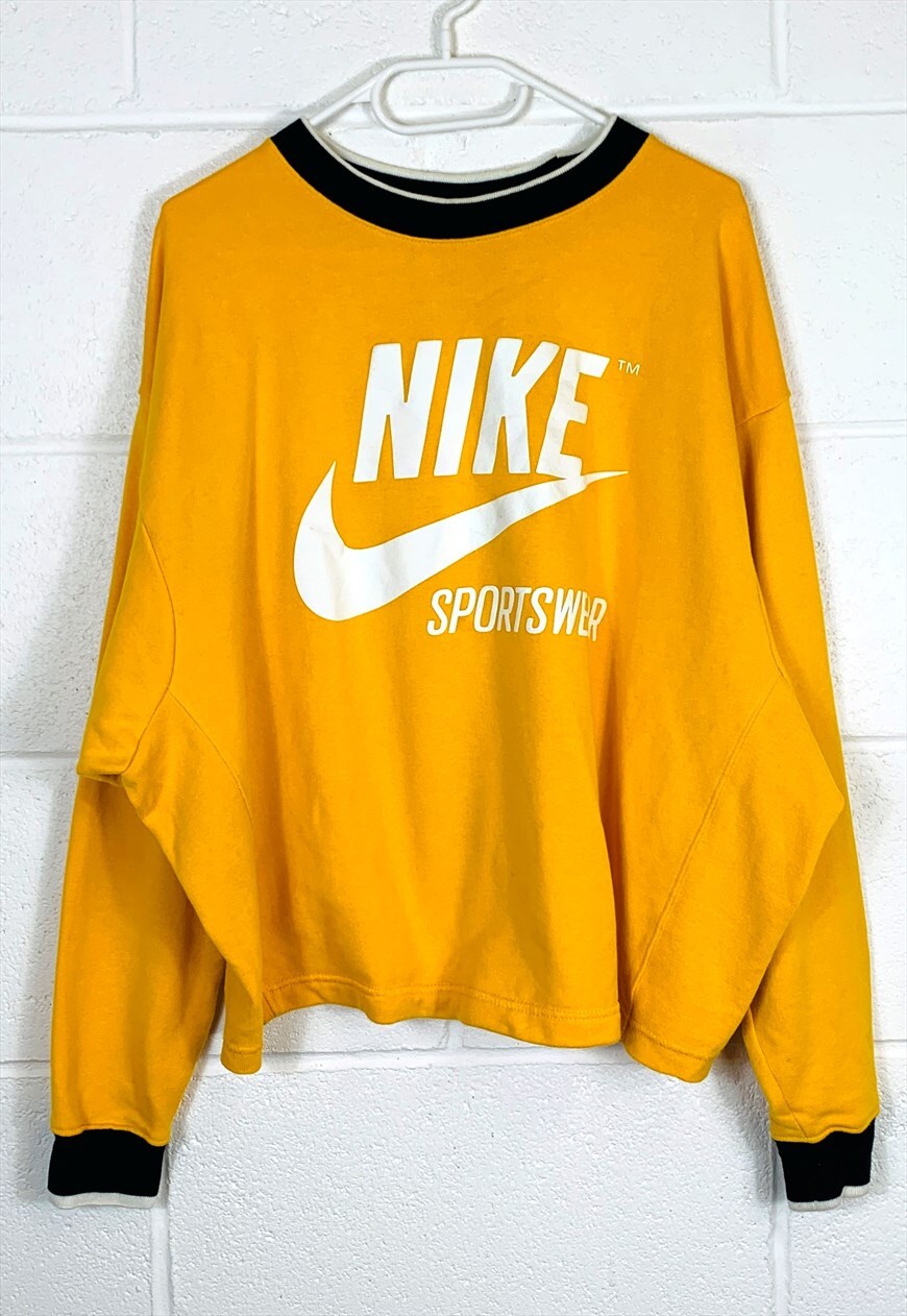 nike yellow jumper