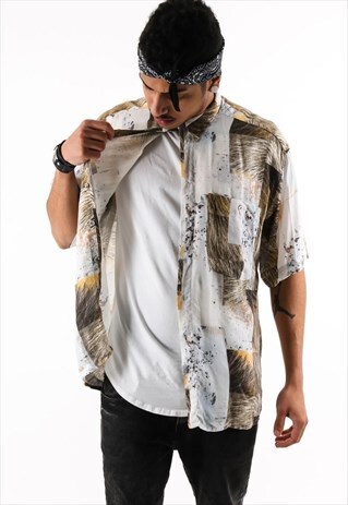 VINTAGE PATTERN SHIRT PSAW248D