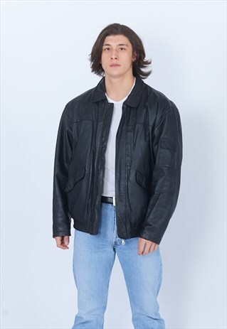 VINTAGE DHAGA LEATHER JACKET