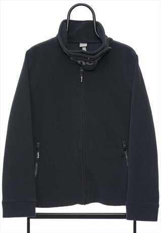 BENCH Y2K BLACK FULL ZIP FLEECE WOMENS