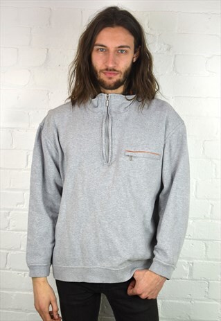 VINTAGE 90'S 1/4 ZIP SWEATSHIRT