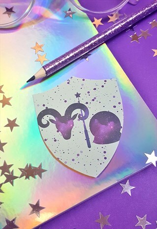 SMALL WITCH CREST STICKER