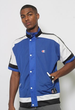 VINTAGE CHAMPION SHORT SLEEVE TRACK JACKET