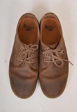 VINTAGE 90S DR MARTENS DOCS BROWN SOFT LEATHER UK 10