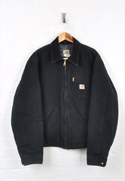 Vintage Carhartt Detroit Jacket Black XL