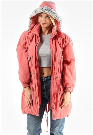 WOMEN'S PUFFA PARKA JACKET HOODED