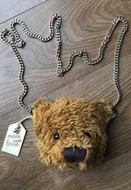 Designer teddy bear bag 