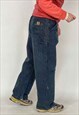 Vintage Carhartt Carpenter Pants Men's Black