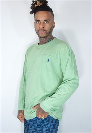 THIN RALPH LAUREN COTTON SWEATSHIRT
