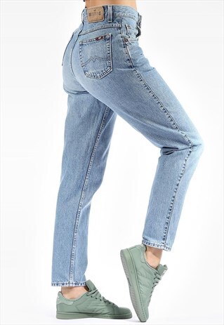 TAPERED WELL WORN JEANS