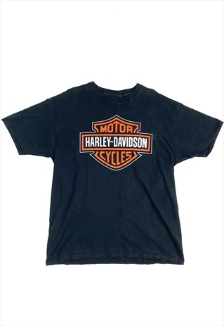 HARLEY-DAVIDSON SPELL OUT TEE