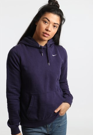 90S NIKE EMBROIDERED LOGO HOODIE