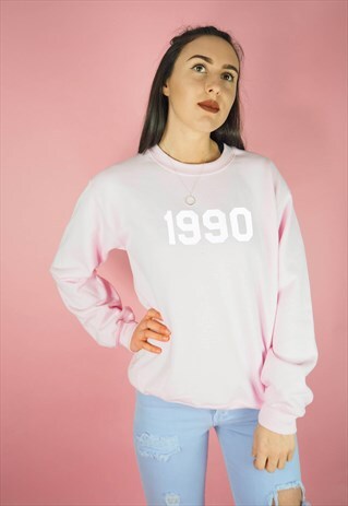 PERSONALISED YEAR JUMPER (PINK)