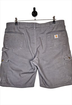 Men's Carhartt  Carpenter Cargo Shorts in Grey Size W42
