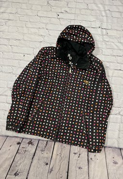 Black Polka Dot Coat