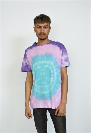 VINTAGE TIE DYE FESTIVAL T-SHIRT
