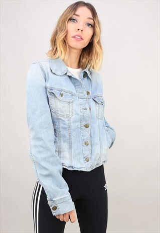 VINTAGE LEE LIGHT WASH DENIM JACKET