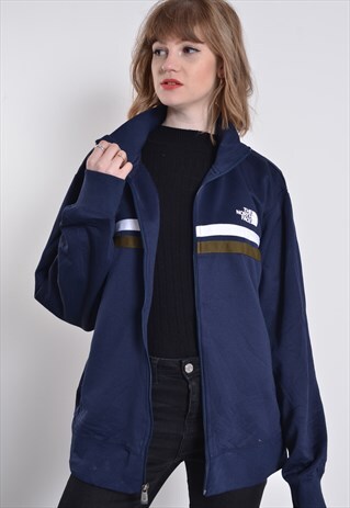 VINTAGE NORTH FACE TRACKSUIT JACKET BLUE