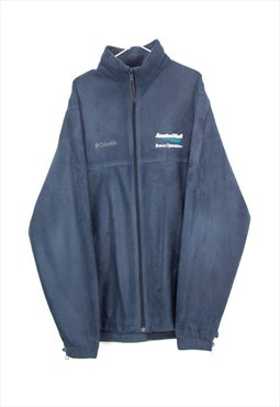 Vintage Columbia Amsted Rail Fleece in Blue L