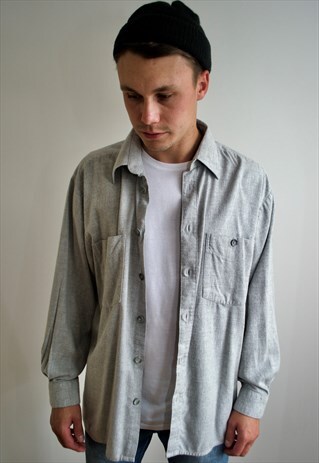 VINTAGE 90'S PLAIN SHIRT