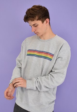 G&G UNISEX SG CHUNKY RAINBOW SWEAT