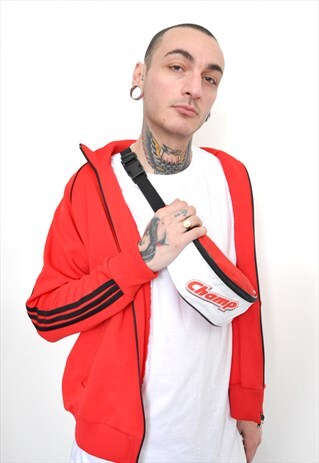 80S FESTIVAL WAIST BUM BAG CHAMPS RED