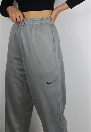 red nike tick joggers