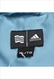 VINTAGE ADIDAS BLUE PULLOVER WINDBREAKER JACKET MENS