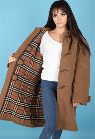 VINTAGE BURBERRY DUFFLE JACKET NJ297