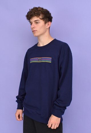 G&G UNISEX NAVY LINO SWEAT