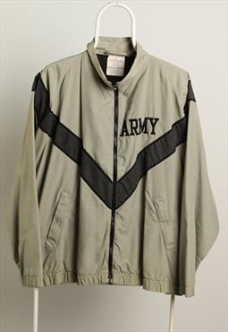 Army Vintage Physical Fitness Shell Logo Jacket 