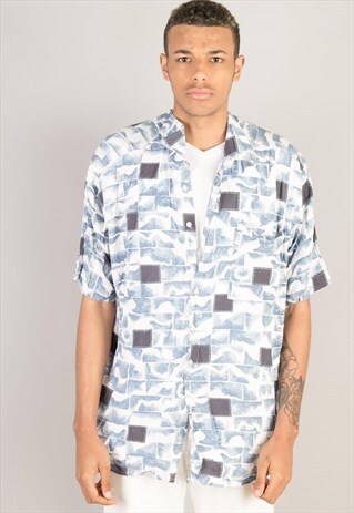 VINTAGE PATTERN SHIRT PTS458