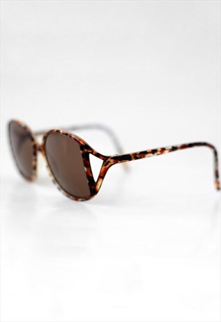 70S VINTAGE OVERSIZED BUTTERFLY SUNGLASSES DEADSTOCK SUNNIES