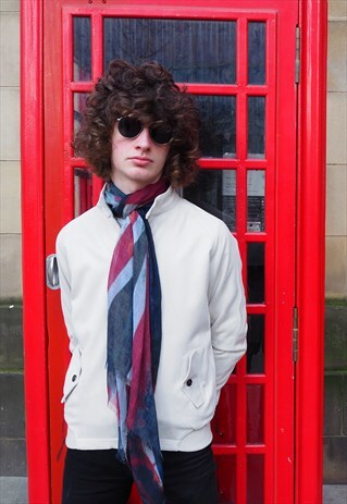 MENS UNION JACK SCARF