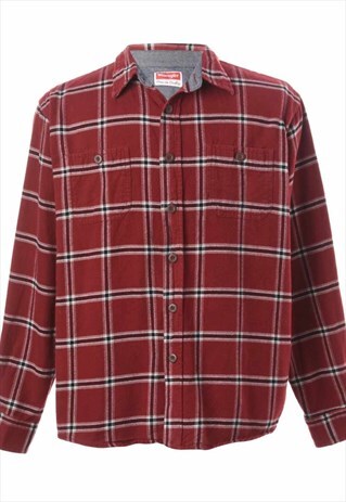 wrangler checked shirt